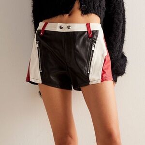 Vegan Moto Shorts